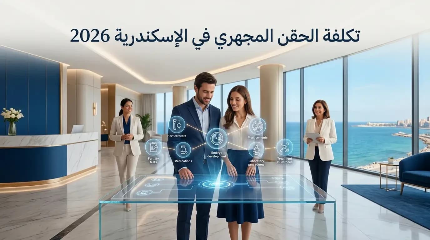 تكلفة الحقن المجهري في الإسكندرية 2026 العوامل المؤثرة وخيارات التقسيط
