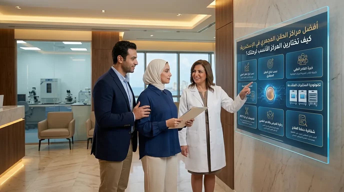 Best ICSI Centers in Alexandria How to Choose the Right Fertility Center for Your Journey