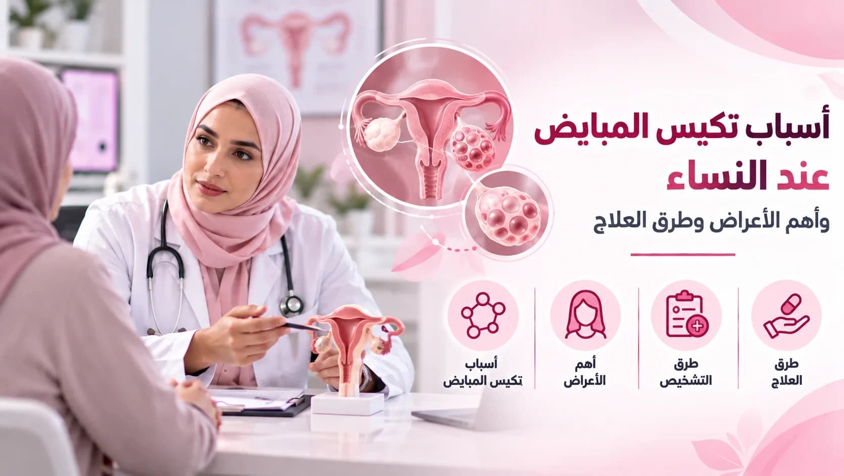 Causes of Polycystic Ovary Syndrome (PCOS) in Women, Key Symptoms, and Treatment Options