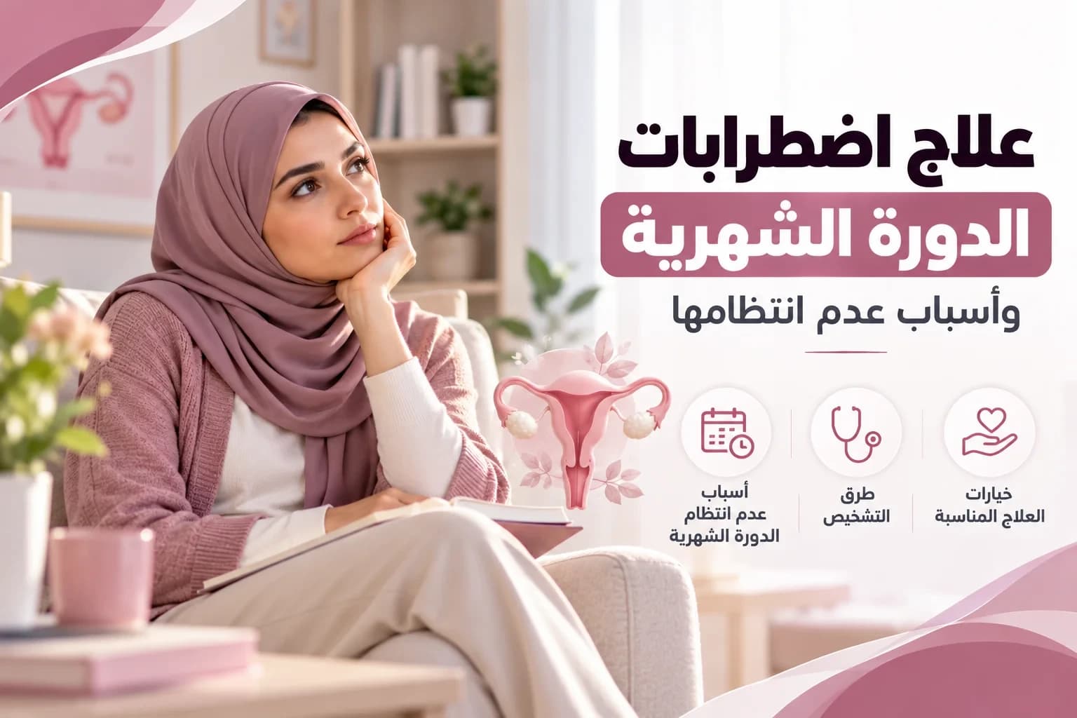 علاج اضطرابات الدورة الشهرية وأسباب عدم انتظامها